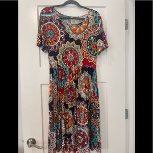 DB Moon pleated casual dress